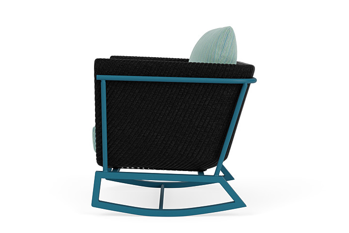 Lloyd Flanders™ Solstice Lounge Rocker - Ebony, Peacock