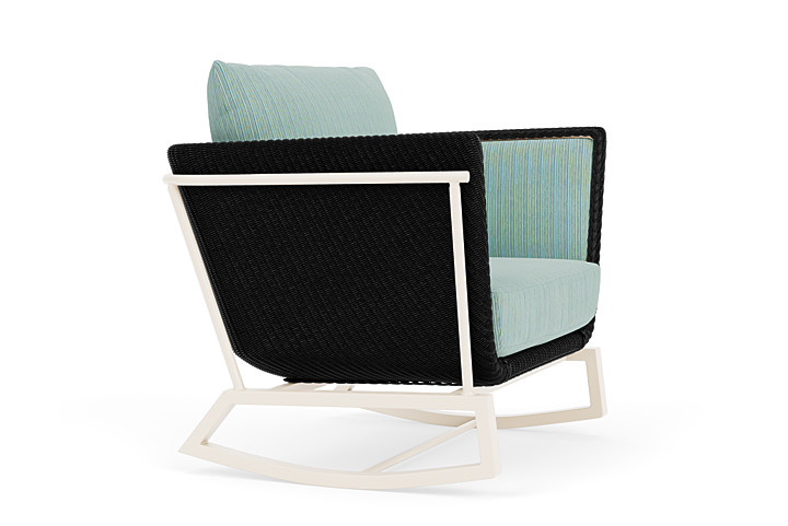 Lloyd Flanders™ Solstice Lounge Rocker - Ebony, Ivory