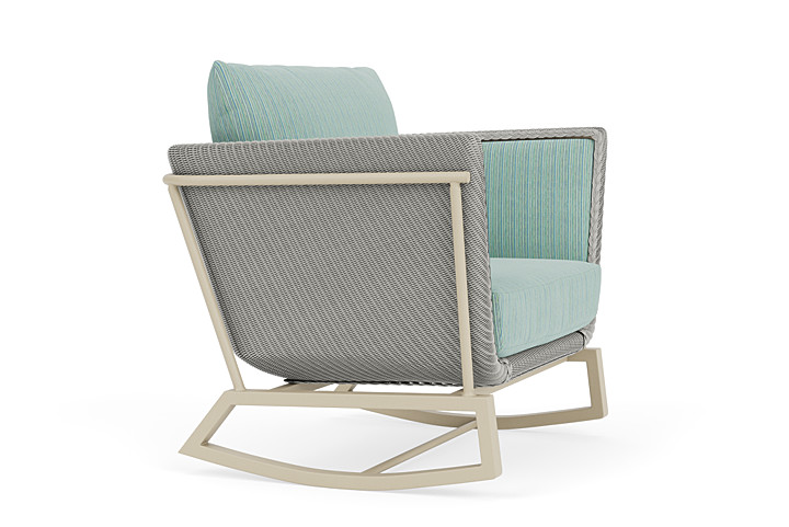 Lloyd Flanders™ Solstice Lounge Rocker - Platinum, Linen