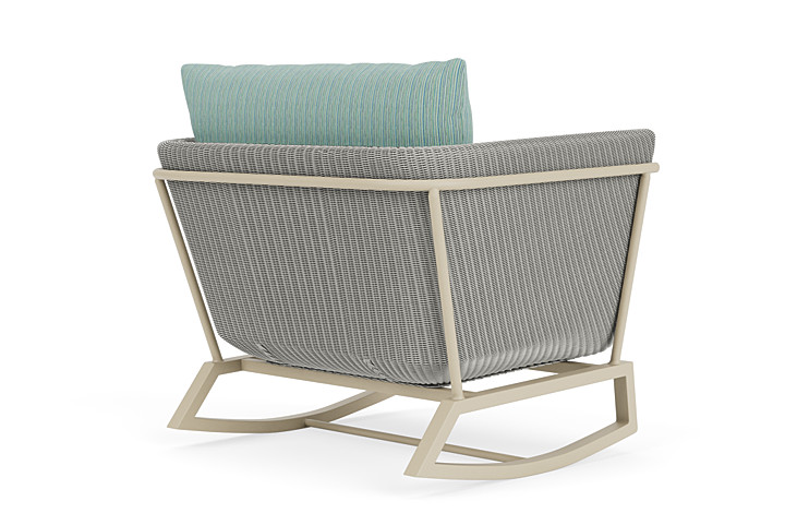 Lloyd Flanders™ Solstice Lounge Rocker - Platinum, Linen