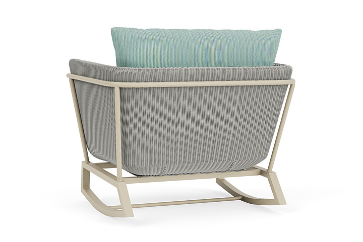 Lloyd Flanders™ Solstice Lounge Rocker - Platinum, Linen