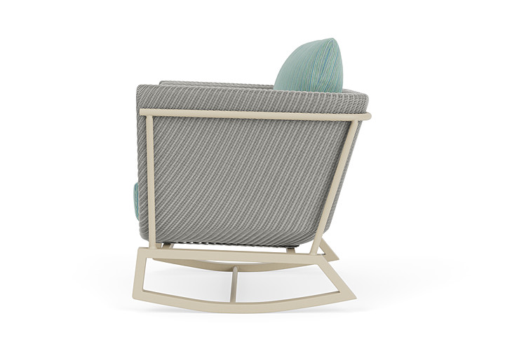 Lloyd Flanders™ Solstice Lounge Rocker - Platinum, Linen