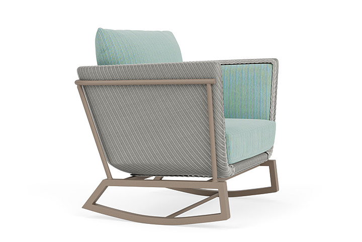 Lloyd Flanders™ Solstice Lounge Rocker - Platinum, French Beige