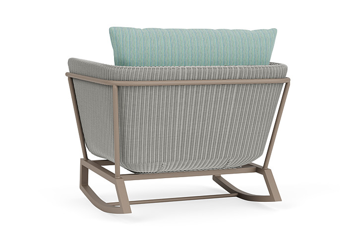 Lloyd Flanders™ Solstice Lounge Rocker - Platinum, French Beige