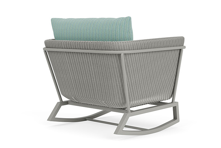 Lloyd Flanders™ Solstice Lounge Rocker - Platinum, Platinum