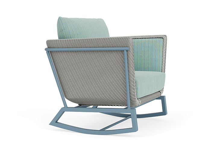 Lloyd Flanders™ Solstice Lounge Rocker - Platinum, Stillwater