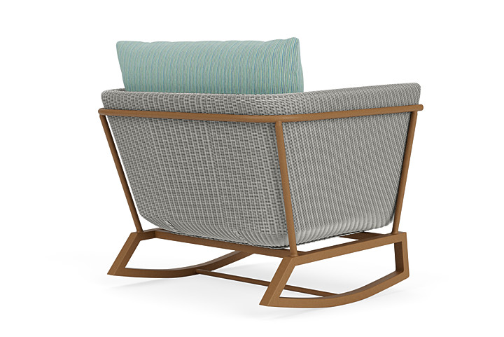 Lloyd Flanders™ Solstice Lounge Rocker - Platinum, Hickory