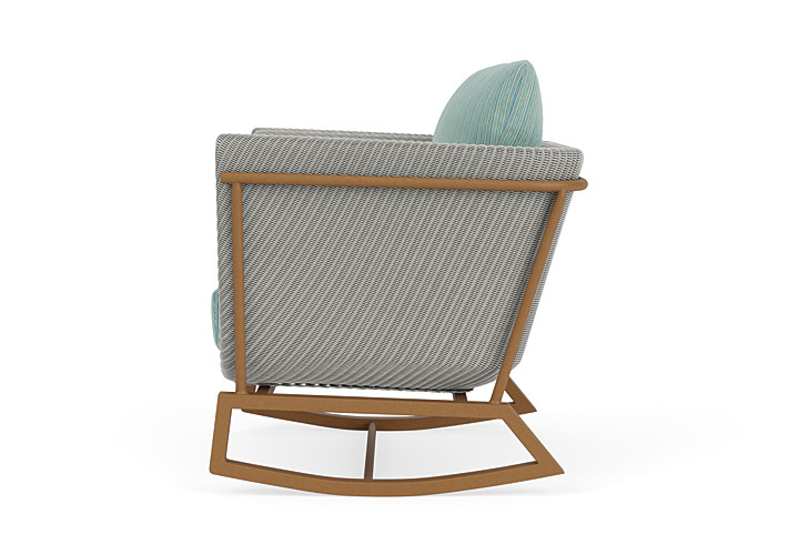 Lloyd Flanders™ Solstice Lounge Rocker - Platinum, Hickory