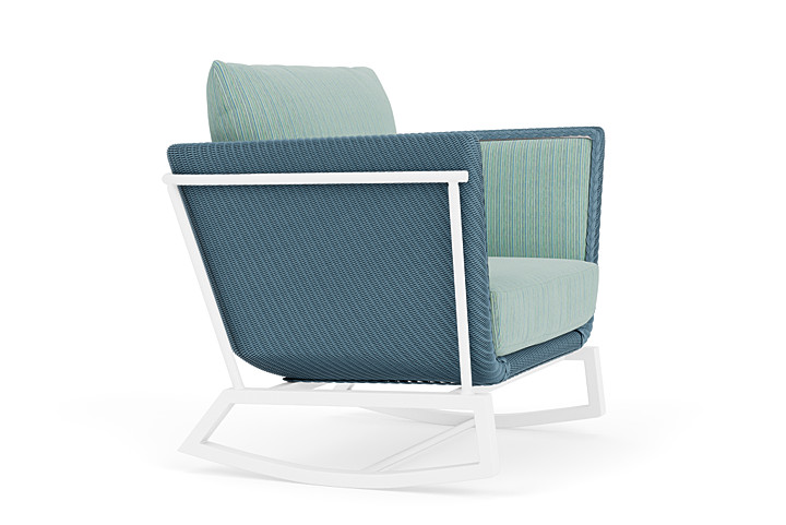 Lloyd Flanders™ Solstice Lounge Rocker - Stillwater, Matte White