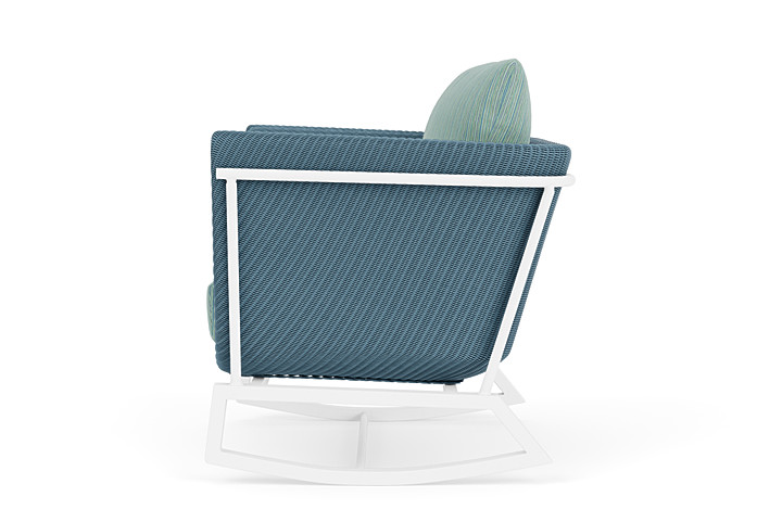 Lloyd Flanders™ Solstice Lounge Rocker - Stillwater, Matte White