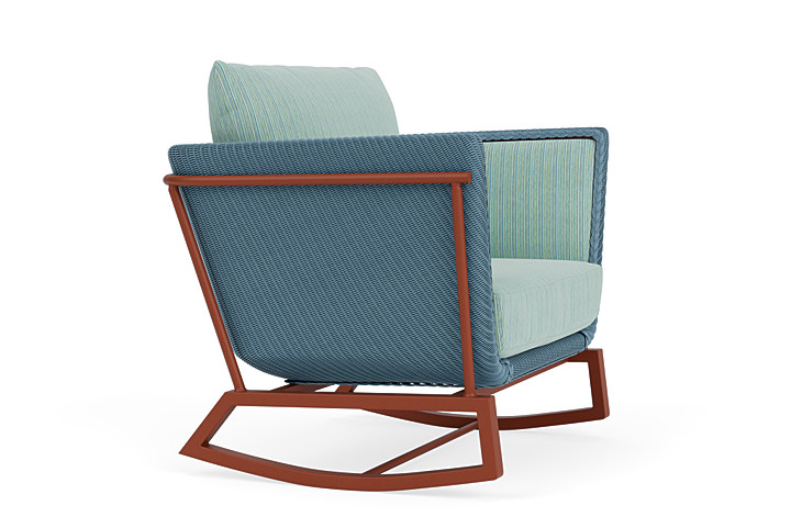 Lloyd Flanders™ Solstice Lounge Rocker - Stillwater, Terracotta