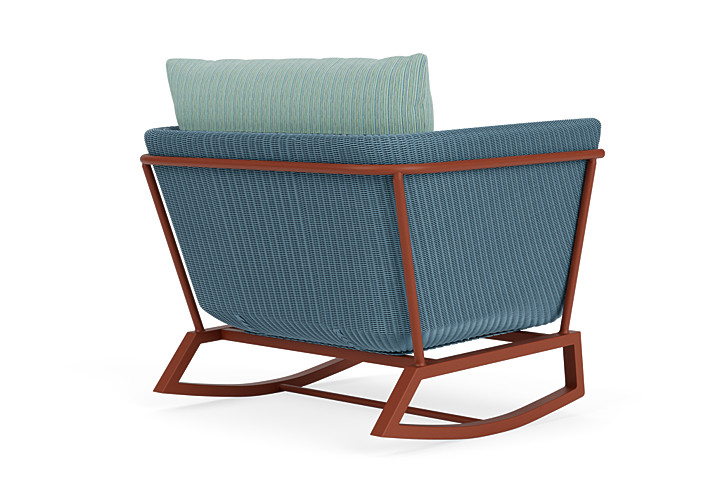 Lloyd Flanders™ Solstice Lounge Rocker - Stillwater, Terracotta