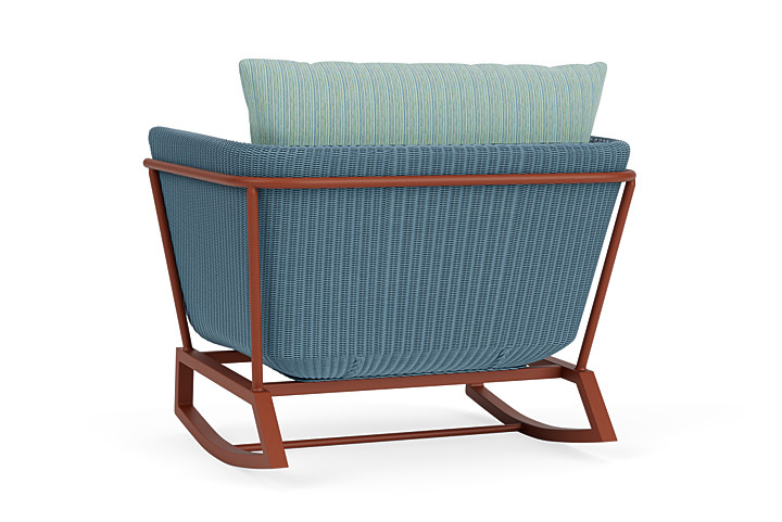 Lloyd Flanders™ Solstice Lounge Rocker - Stillwater, Terracotta