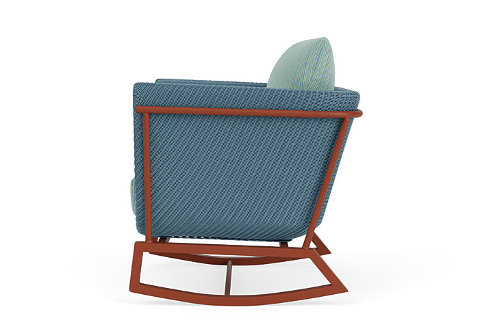 Lloyd Flanders™ Solstice Lounge Rocker - Stillwater, Terracotta