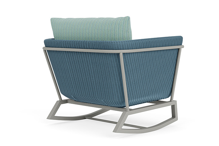 Lloyd Flanders™ Solstice Lounge Rocker - Stillwater, Platinum