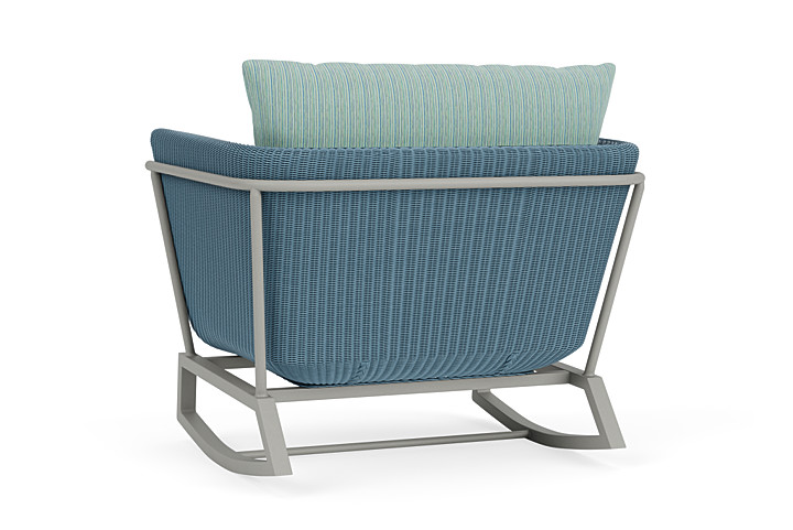 Lloyd Flanders™ Solstice Lounge Rocker - Stillwater, Platinum