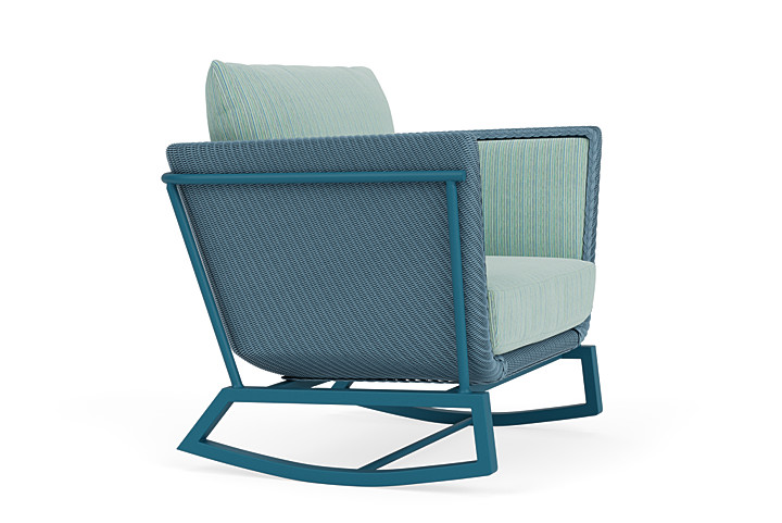 Lloyd Flanders™ Solstice Lounge Rocker - Stillwater, Peacock