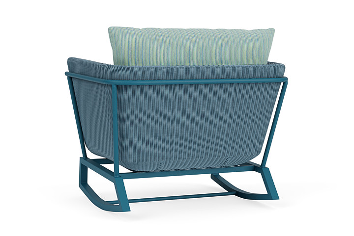 Lloyd Flanders™ Solstice Lounge Rocker - Stillwater, Peacock