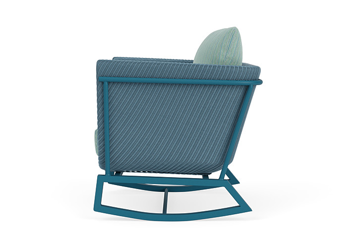 Lloyd Flanders™ Solstice Lounge Rocker - Stillwater, Peacock