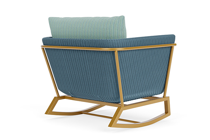 Lloyd Flanders™ Solstice Lounge Rocker - Stillwater, Metallic Gold