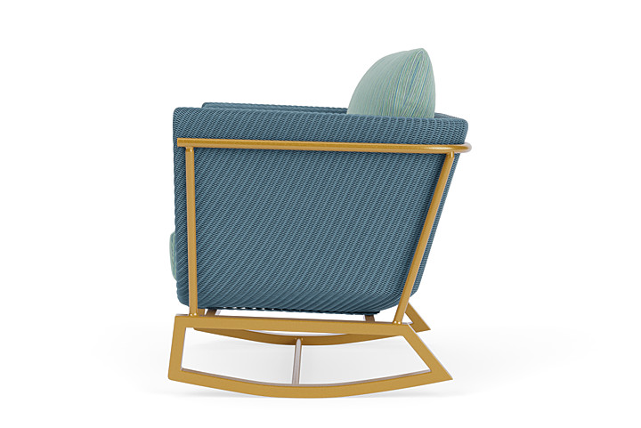 Lloyd Flanders™ Solstice Lounge Rocker - Stillwater, Metallic Gold