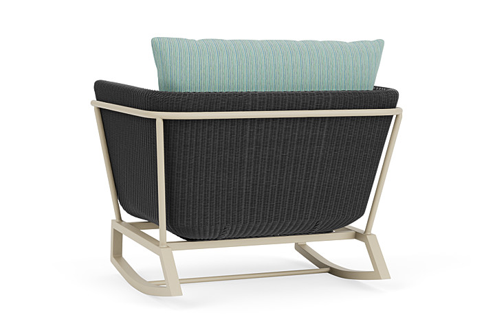 Lloyd Flanders™ Solstice Lounge Rocker - Charcoal, Linen