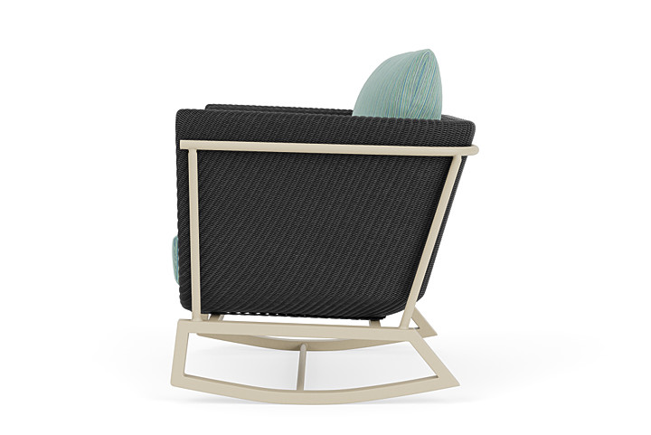 Lloyd Flanders™ Solstice Lounge Rocker - Charcoal, Linen