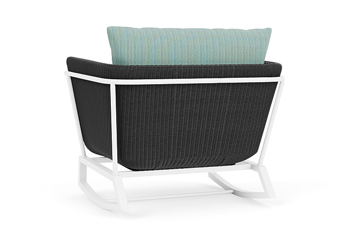 Lloyd Flanders™ Solstice Lounge Rocker - Charcoal, Matte White