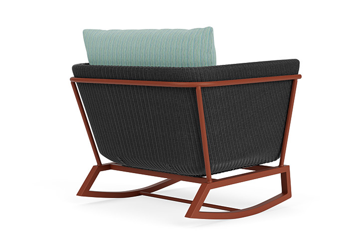 Lloyd Flanders™ Solstice Lounge Rocker - Charcoal, Terracotta