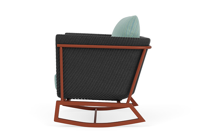 Lloyd Flanders™ Solstice Lounge Rocker - Charcoal, Terracotta