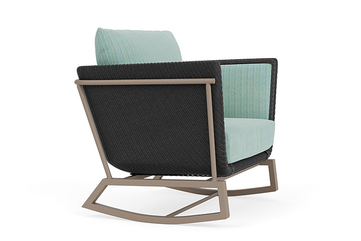 Lloyd Flanders™ Solstice Lounge Rocker - Charcoal, French Beige