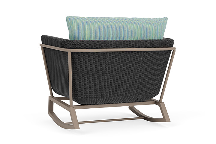 Lloyd Flanders™ Solstice Lounge Rocker - Charcoal, French Beige