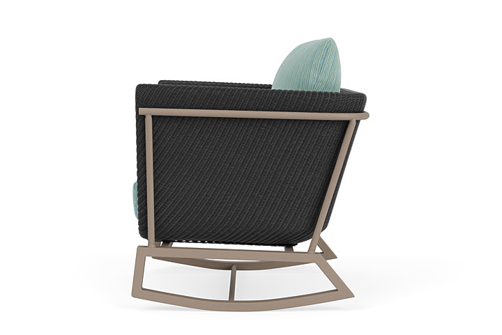 Lloyd Flanders™ Solstice Lounge Rocker - Charcoal, French Beige