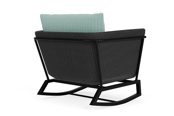 Lloyd Flanders™ Solstice Lounge Rocker - Charcoal, Ebony