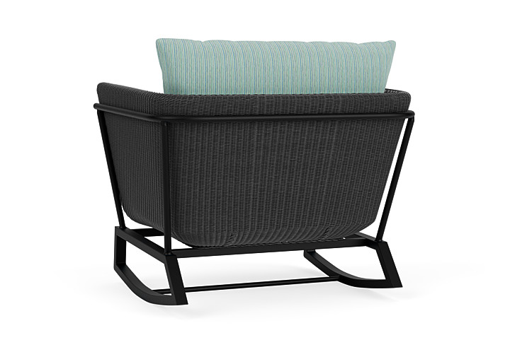 Lloyd Flanders™ Solstice Lounge Rocker - Charcoal, Ebony