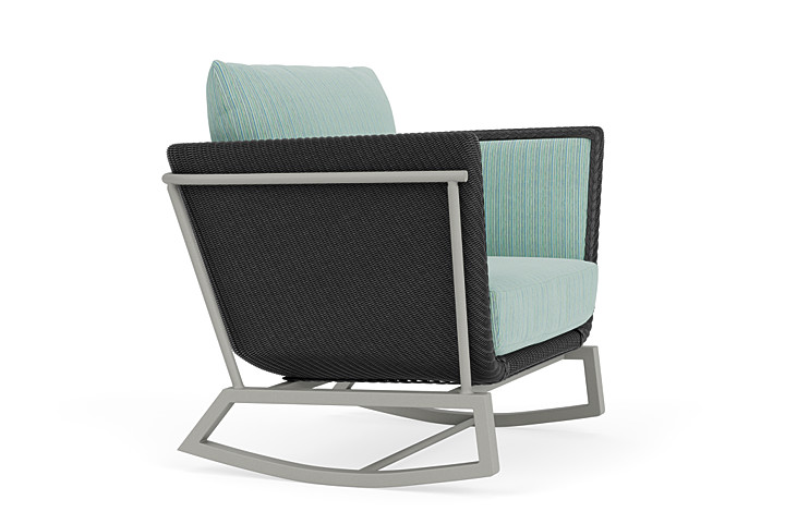 Lloyd Flanders™ Solstice Lounge Rocker - Charcoal, Platinum