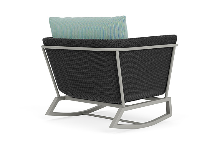 Lloyd Flanders™ Solstice Lounge Rocker - Charcoal, Platinum