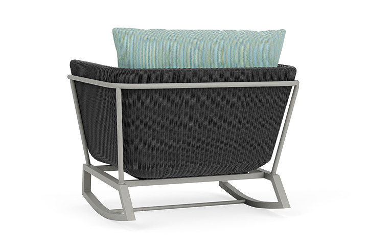 Lloyd Flanders™ Solstice Lounge Rocker - Charcoal, Platinum