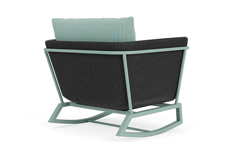 Lloyd Flanders™ Solstice Lounge Rocker - Charcoal, Sea Glass