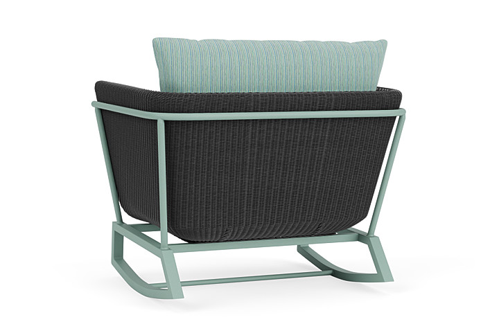 Lloyd Flanders™ Solstice Lounge Rocker - Charcoal, Sea Glass