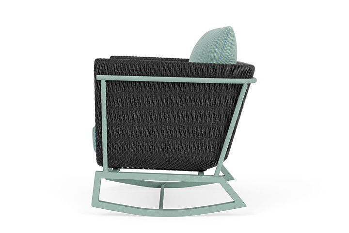 Lloyd Flanders™ Solstice Lounge Rocker - Charcoal, Sea Glass