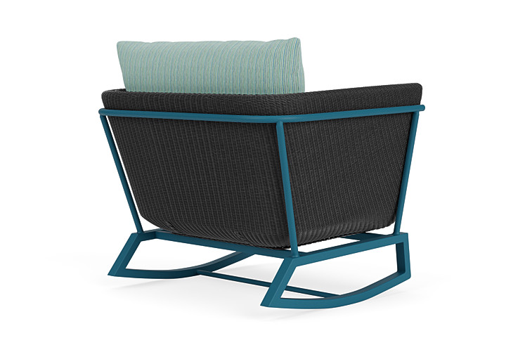 Lloyd Flanders™ Solstice Lounge Rocker - Charcoal, Peacock