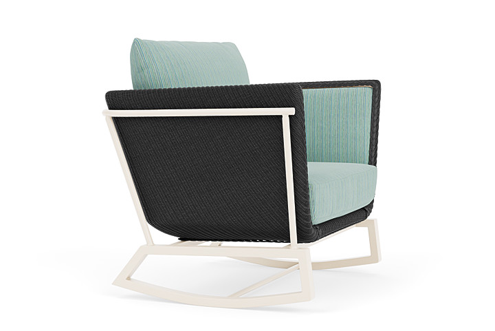 Lloyd Flanders™ Solstice Lounge Rocker - Charcoal, Ivory