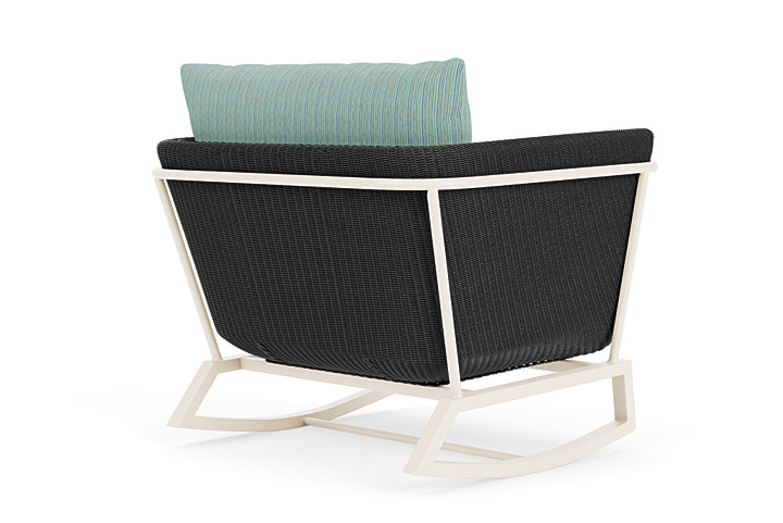 Lloyd Flanders™ Solstice Lounge Rocker - Charcoal, Ivory