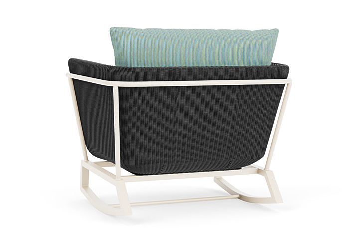 Lloyd Flanders™ Solstice Lounge Rocker - Charcoal, Ivory