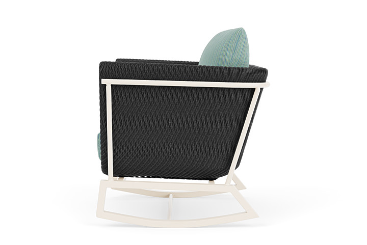 Lloyd Flanders™ Solstice Lounge Rocker - Charcoal, Ivory