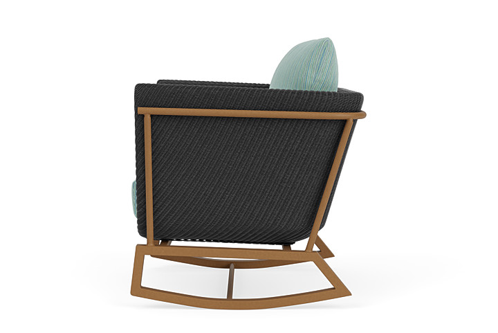 Lloyd Flanders™ Solstice Lounge Rocker - Charcoal, Hickory