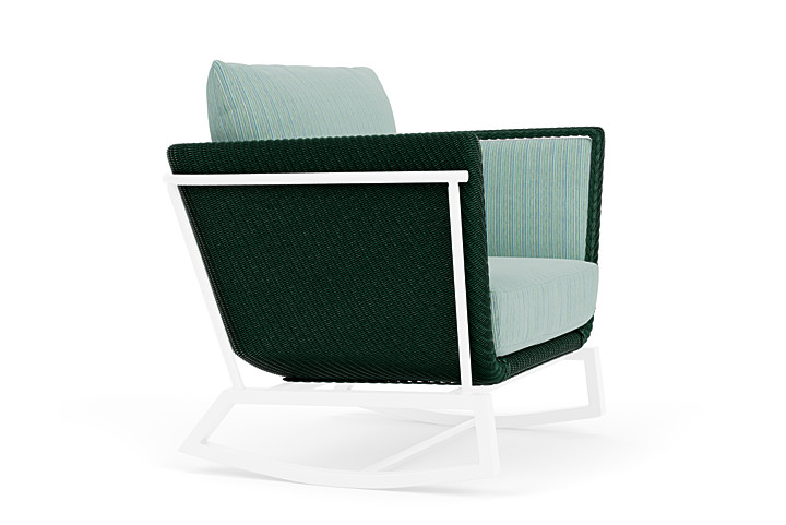 Lloyd Flanders™ Solstice Lounge Rocker - Woodland, White