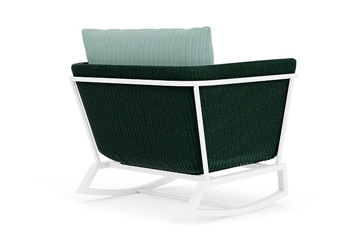 Lloyd Flanders™ Solstice Lounge Rocker - Woodland, Matte White