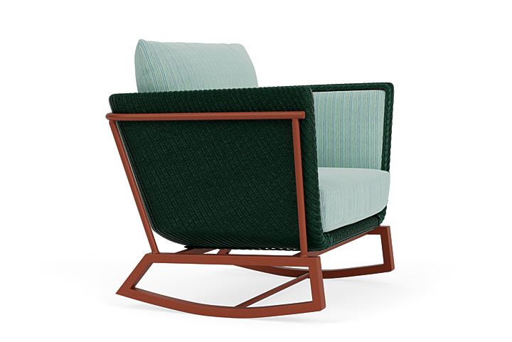 Lloyd Flanders™ Solstice Lounge Rocker - Woodland, Terracotta